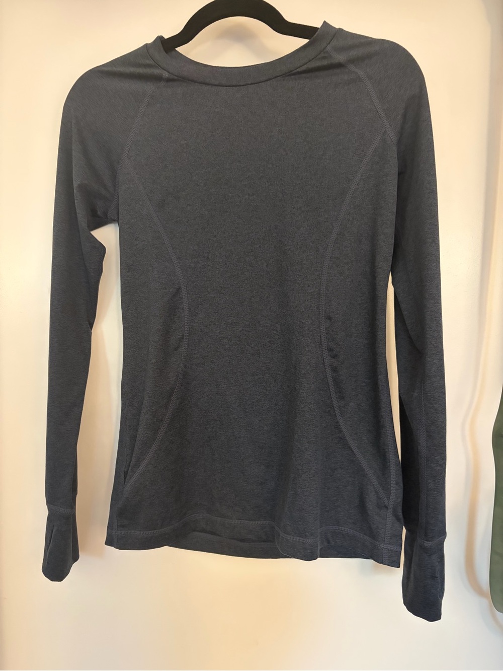 Eddie Bauer Long Sleeve Women's Crewneck Top - Dark Navy Heather